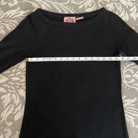 juicy couture black sweater dress - Picture 5 of 8